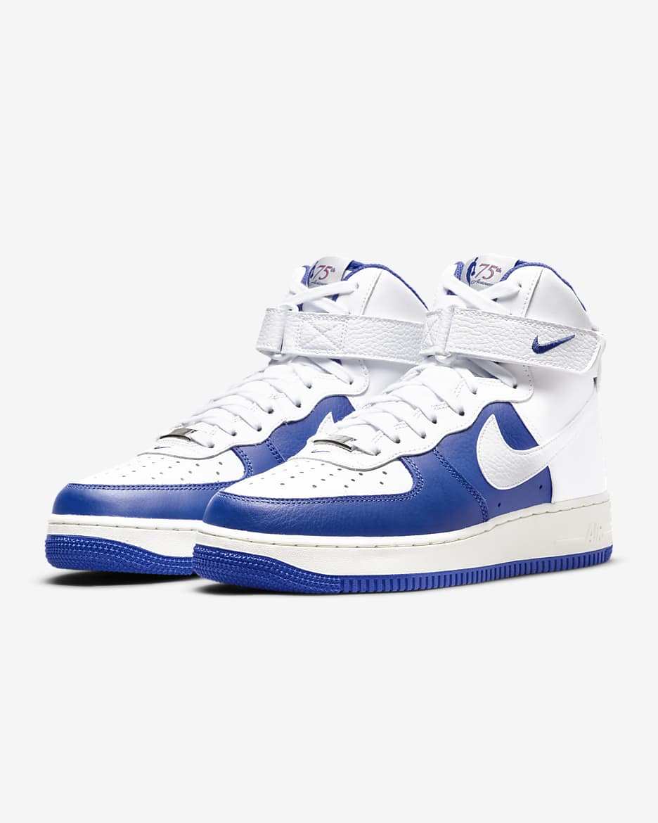 Nike air force 1 high white blue hotsell